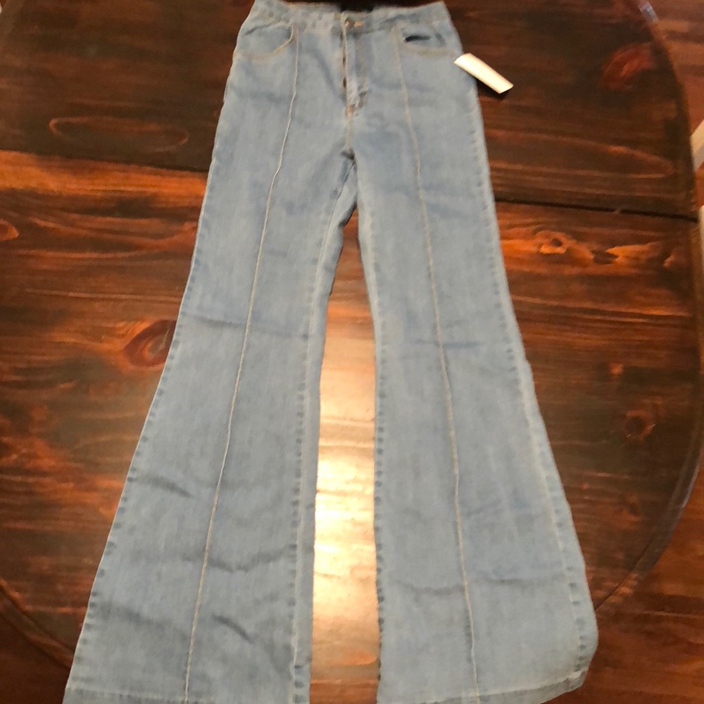Bell bottom jeans